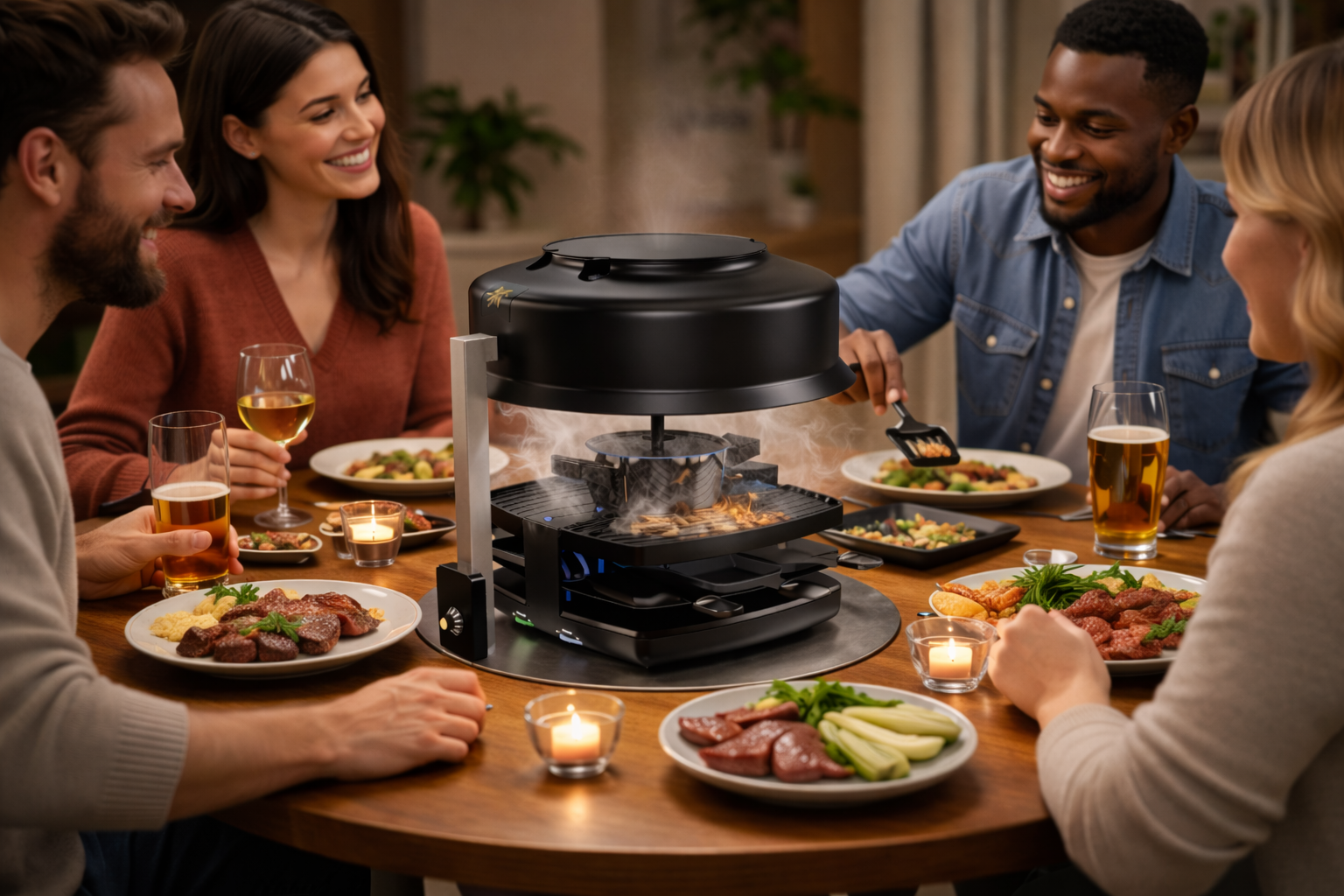 Tabletop Grillhood
